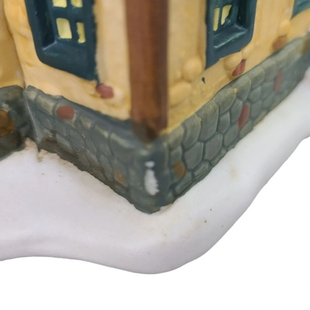 Lemax‎ Carole Towne Marshall Cottage Christmas Village Holiday NO LIGHT Vtg READ